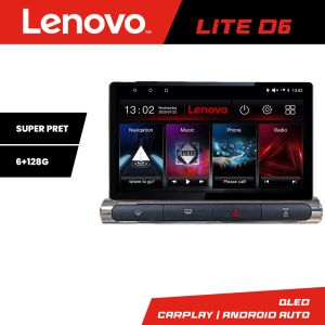 Navigáció Citroen C3 2017-2024 gyári színes kijelző Lenovo QLED Octa core 6+128 DSP Wifi 5Ghz Android rádió gps internet Kit-+LITE-9-6+128
