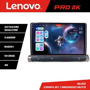Navigáció Citroen C3 2017-2024 gyári színes kijelző Lenovo Qled 2K Octa Core 12+256 360 DSP ADAS carplay android auto rádió internet Kit-+PRO-2K-9-12+256