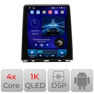 Navigatie dedicata Renault Clio 5 fara ecran color Edotec Tesla Qled 9.7",Quad core,4Gb RAM,64Gb Hdd,DSP,Carplay,Android Auto,Bluetooth
