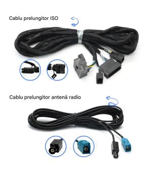 Cablaj de alimentare antena radio pentru masinile Mercedes E W211 si CLS W218 intre anii 2002-2009