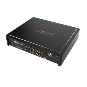 Erősítő DSP-vel és DSD lejátszóval Nakamichi NDSD250 4x50 watt 4 ohmon 10 csatornás optikai usb DSD 256 / 512