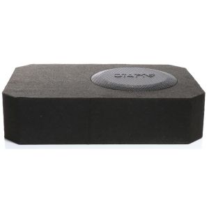 Subwoofer activ flat cu incinta 11L Audio System R 08 FLAT BR ACTIVE EVO, 175 W RMS, 275 W MAX, 4 ohm, 200 mm, 8", bass reflex, amplificator incorporat