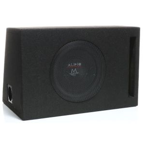 Subwoofer pasiv 2 bobine cu incinta, Audio System, 500 W RMS, 650 W MAX, difuzor 12", bass reflex