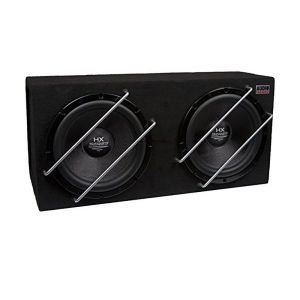 Subwoofer pasiv cu incinta, Audio System, 1000(2x500) W RMS, 1200(2x600) W MAX, difuzoare 2 x 12", high end 