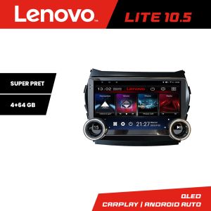 Navigatie Hyundai IX45 Santa Fe 2013-2015 Kit-209 Lenovo  8 core 4+64 10.5 inch Incell 1K android Wifi 5Ghz gps internet 32