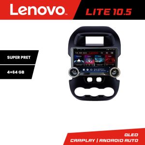 Navigatie Ford Ranger Kit-245 Lenovo  8 core 4+64 10.5 inch Incell 1K android Wifi 5Ghz gps internet  