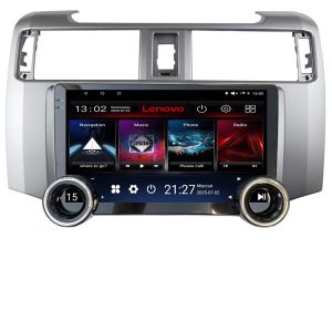 Navigáció Toyota 4runner 2009-2019 Lenovo 8 magos 4+64 10.5 hüvelykes Incell 1K android Wifi 5Ghz gps internet KIT-4runner