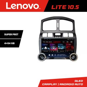 Navigatie Hyundai Santa Fe 2000-2006 Lenovo  8 core 4+64 10.5 inch Incell 1K android Wifi 5Ghz gps internet  C