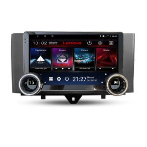 Navigáció Smart For Two 2010-2015 Kit-Smart10 Lenovo 8 magos 4+64 10.5 hüvelykes Incell 1K android Wifi 5Ghz gps internet