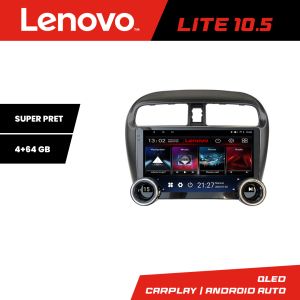 Navigáció Mitsubishi Spacestar Kit-spacestar Lenovo 8 magos 4+64 10.5 hüvelykes Incell 1K android Wifi 5Ghz gps internet