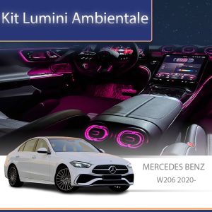 Lumini Ambientale Mercedes Benz C Class W206 2020- gura ventilatie control telefon sau sistem original
