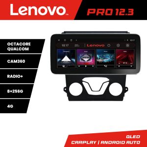 Navigatie Ford Mondeo 2013- K-377 Lenovo PRO 8+256 12.3 inch qled android 4G DSP gps internet  8Core
