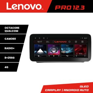 Navigáció Toyota Corolla 2017-2018 K-AURIS-2017 Lenovo PRO 8+256 12,3 hüvelykes qled android 4G DSP gps internet 32