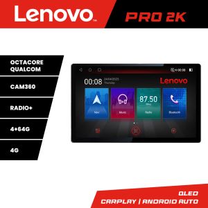 Navigáció Toyota Corolla 2017-2018 K-AURIS-2017 Lenovo PRO 4+64 13 hüvelykes 2K android 4G DSP gps internet 32