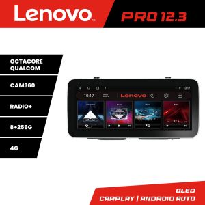 Navigatie Honda HR-V 2013-2018 Lenovo PRO 8+256 12.3 inch qled android 4G DSP gps internet  Kit-hr-v