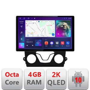 Navigáció Ford Mondeo 2013- Qled 2K Octa Core 4+64 LTE 4G DSP Wifi 5Ghz android auto carplay rádió gps internet EDT-E413-2K