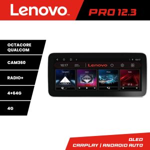 Navigatie Passat B5 1997-2004 Lenovo PRO 4+64 12.3 inch qled android 4G DSP gps internet  8Core