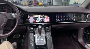 Navigatie Porsche Panamera 2009-2016 ecran dual 23,7" 8+128Gb 8core 4G