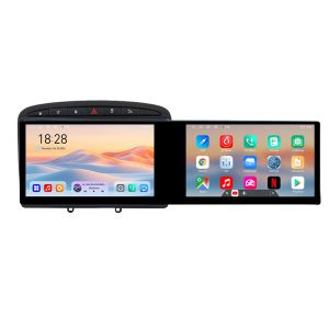 Navigatie Peugeot 308 Kit-038 Edotec 2 ecrane  8 core 4+128 21.6 inch Incell android Wifi 5Ghz gps internet