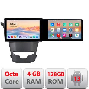 Navigatie Ssangyong Korando 2014-2019 Kit-1159 Edotec 2 ecrane  8 core 4+128 21.6 inch Incell android Wifi 5Ghz gps internet S
