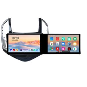 Navigatie Chevrolet Cruze 2013-Kit-1267 Edotec 2 ecrane  8 core 4+128 21.6 inch Incell android Wifi 5Ghz gps internet