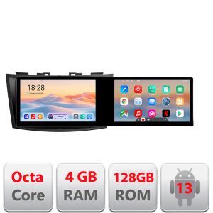 Navigatie Suzuki Swift 2010-2017 Edotec 2 ecrane  8 core 4+128 21.6 inch Incell android Wifi 5Ghz gps internet  Kit-179