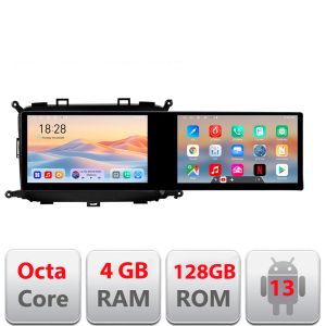 Navigatie Kia Carens 2013-2018 Kit-2023 Edotec 2 ecrane  8 core 4+128 21.6 inch Incell android Wifi 5Ghz gps internet