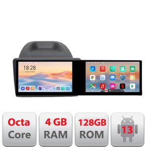 Navigatie Ford Fiesta Kit-256 Edotec 2 ecrane  8 core 4+128 21.6 inch Incell android Wifi 5Ghz gps internet