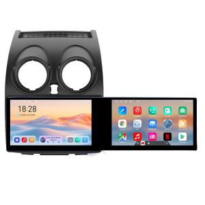 Nissan Qashqai navigáció Kit-499 Edotec 2 képernyő 8 magos 4+128 21,6 hüvelykes Incell android Wifi 5Ghz gps internet