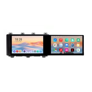 Navigáció Toyota Auris 2013-2017 Edotec 2 képernyő 8 magos 4+128 21.6 hüvelykes Incell android Wifi 5Ghz gps internet Kit-auris15+kit-toyota-universal