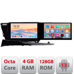 NavigációToyota Camry 2017-2021 Kit-camry-2018 Edotec 2 képernyő 8 magos 4+128 21,6 hüvelykes Incell android Wifi 5 GHz-es gps internet