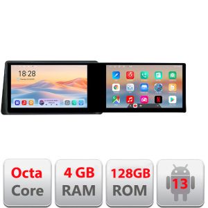 Navigatie Ford Focus 4 Kuga 2018-2023 Kit-focus4 Edotec 2 ecrane  8 core 4+128 21.6 inch Incell android Wifi 5Ghz gps internet