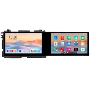 Navigáció Honda HR-V 2013-2018 Edotec 2 képernyő 8 magos 4+128 21.6 hüvelykes Incell Android Wifi 5Ghz GPS internet Kit-hr-v