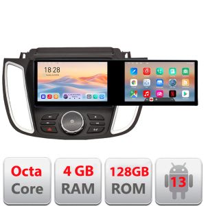Navigatie Ford Kuga 2015-2020 SYNC2 si SYNC3 Edotec 8 core 4+128 10.5 inch Incell 1K android Wifi 5Ghz gps internet