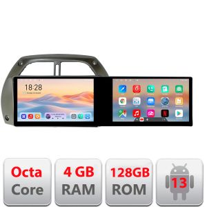 Navigatie Toyota Rav 4 2000-2004 Edotec 2 ecrane  8 core 4+128 21.6 inch Incell android Wifi 5Ghz gps internet  kit-rav4-old