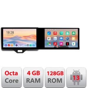 Navigáció Toyota Yaris 2020- Edotec 2 képernyő 8 magos 4+128 21,6 hüvelykes Incell android Wifi 5 GHz-es gps internet készlet - yaris2020