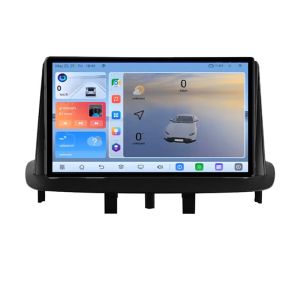 Navigatie Renault Megane 3 Fluence C-145 Android 8 Core 2.2 Ghz 8+128 Qled 1K ADAS 4G LTE GPS 360 KIT-145+EDT-E409V3