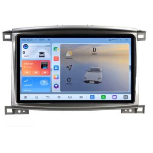 Navigáció Toyota Land Cruiser L100 2002-2008 C-l100 Android 8 Core 2.2 Ghz 8+128 Qled 1K ADAS 4G LTE GPS 360 KIT-l100+EDT-E409V3