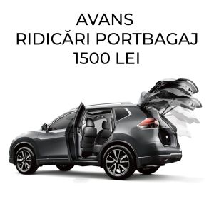 Avans partial kit ridicare portbagaj la comanda - 1500 lei
