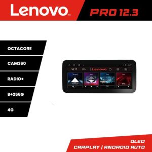 Navigáció Toyota Corolla Lenovo PRO 8+256 12,3 hüvelykes qled android 4G DSP gps internet Kit-063