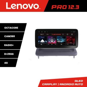 NavigációVolvo C40 Lenovo PRO 8+256 12,3 hüvelykes qled android 4G DSP gps internet Kit-C40