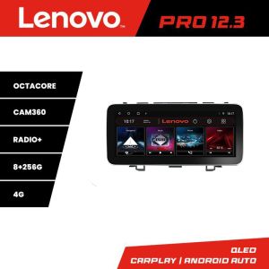 Navigáció Honda CR-V K-009 Lenovo PRO 8+256 12,3 hüvelykes qled android 4G DSP gps internet 8Core
