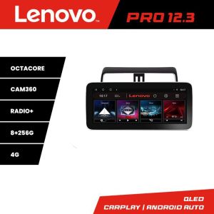 Navigáció Toyota Prado J150 2018- K-1065 Lenovo PRO 8+256 12,3 hüvelykes qled android 4G DSP gps internet