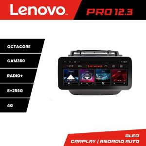 Navigáció VW Touareg 2012-2019 K-1142 Lenovo PRO 8+256 12,3 hüvelykes qled android 4G DSP gps internet