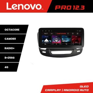 Chrysler 200 2015-2019 Lenovo PRO 8+256 12,3 hüvelykes QLED Android 4G DSP GPS Internet Készlet-200C