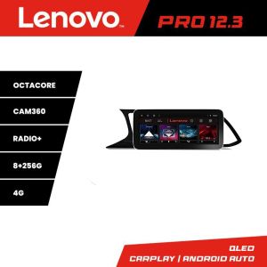 Navigáció Seat Leon MIB K-306 Lenovo PRO 8+256 12.3 hüvelykes qled android 4G DSP gps internet 8Core