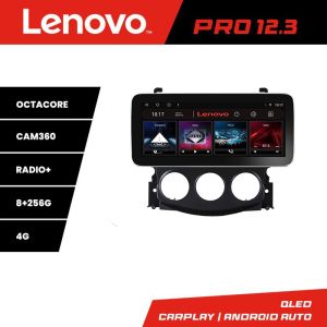Navigáció Nissan 370Z 2008-2012 Lenovo PRO 8+256 12,3 hüvelykes qled android 4G DSP gps internet KIT-370Z