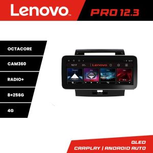 Navigáció TOYOTA Land Cruiser L200 K-381 Lenovo PRO 8+256 12,3 hüvelykes qled android 4G DSP gps internet