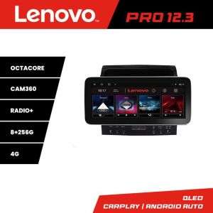 Toyota Landcruiser 200 V8 2007-2015 navigációval és 360 Lenovo PRO 8+256 12.3 hüvelykes qled android 4G DSP gps internet KIT-381-360
