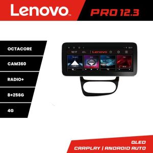 Navigáció Renault Clio 4 V2 K-468 Lenovo PRO 8+256 12.3 hüvelykes qled android 4G DSP gps internet 8Core